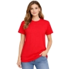 Damska koszulka T-shirt 100% miękka bawełna czerwona roz. M – koszulka t-shirt robocza – odzież firmowa